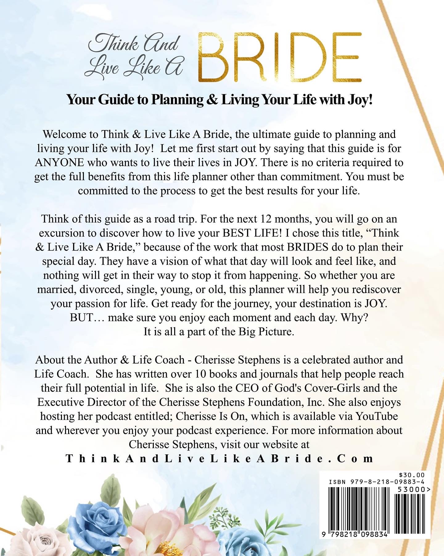 Think And Live Like A Bride Life Planner