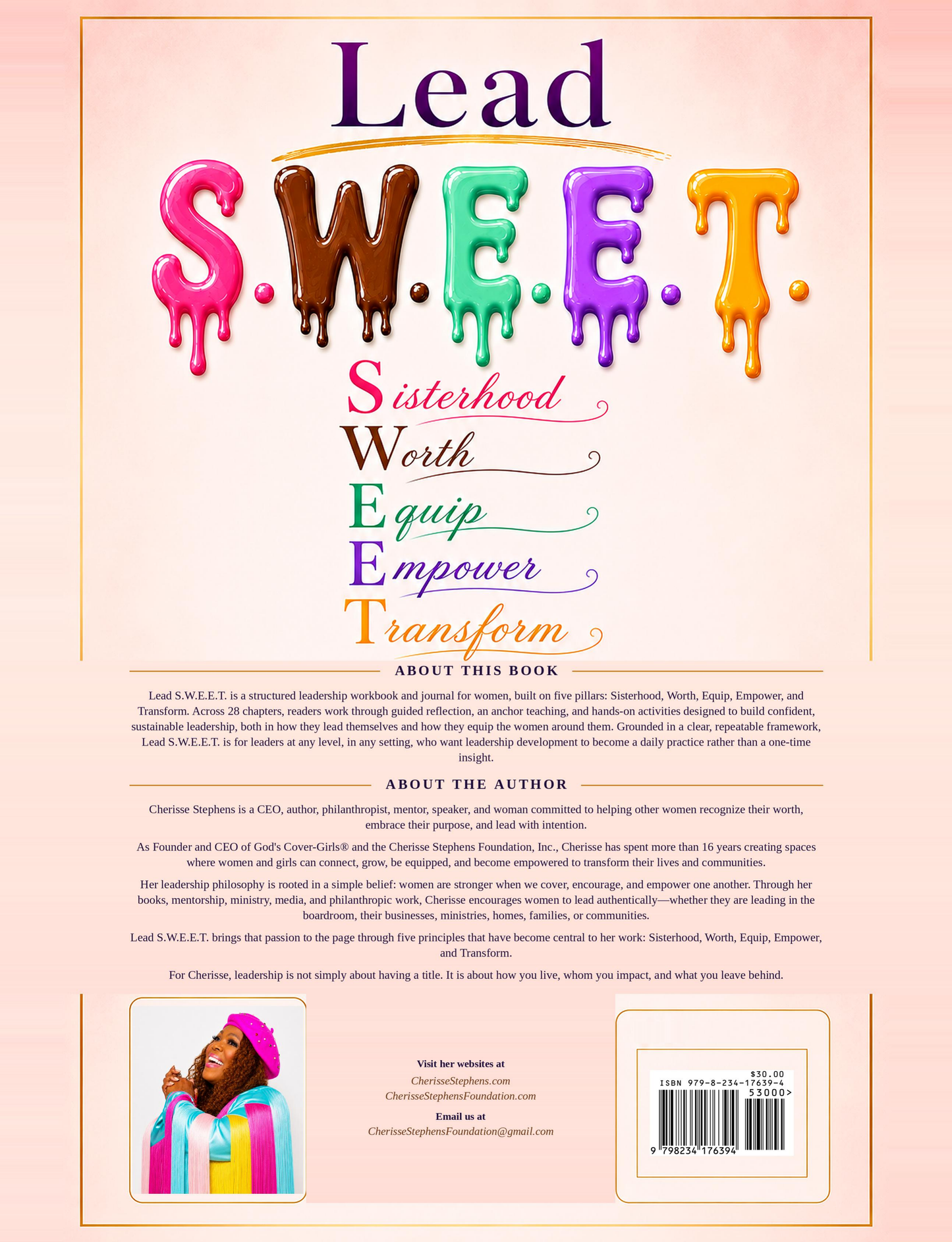 Lead S.W.E.E.T. — A Journal and Workbook for Women (Pre-Order)