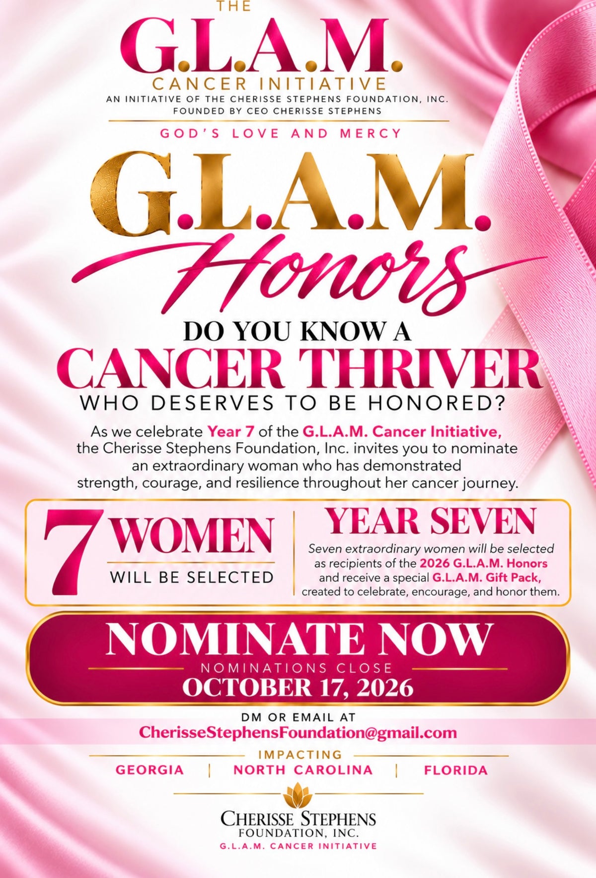 G.L.A.M. Cancer Initiative