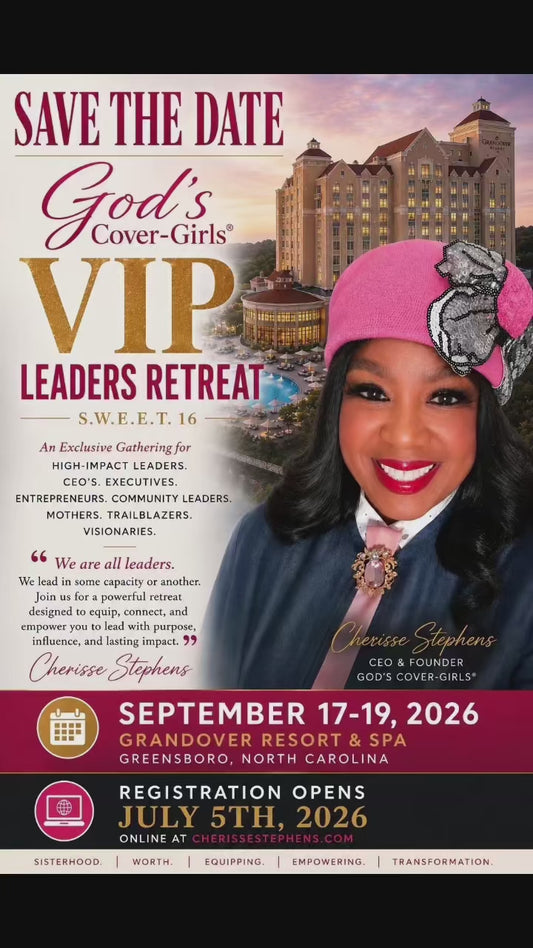 God's Cover-Girls® VIP Leaders Retreat Complete Retreat Experience